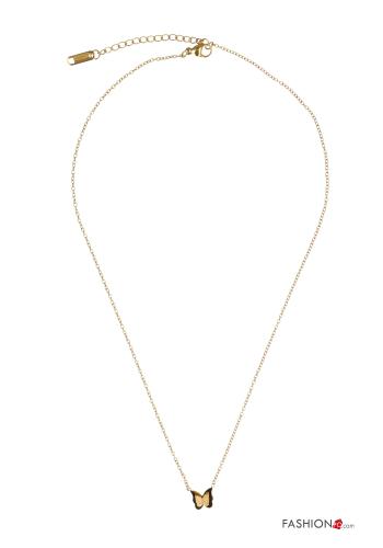 Animal motif adjustable Necklace with pendant - ph 2