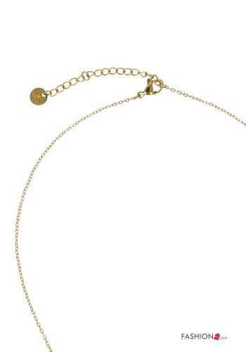 Printed adjustable Necklace with pendant - ph 3