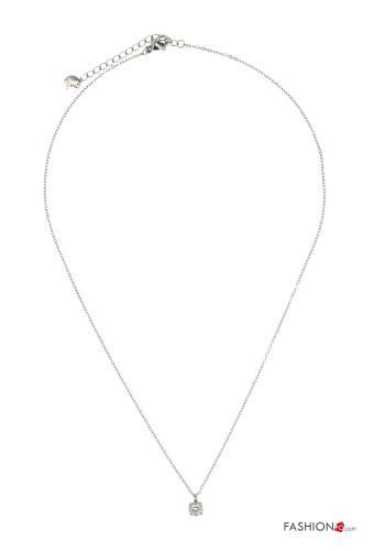 Collana regolabile con strass - ph 2