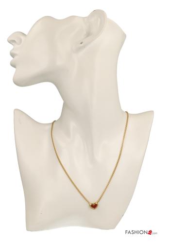 Collana regolabile Fantasia cuore