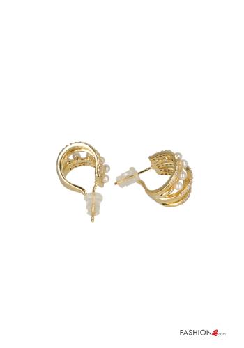 Orecchini con strass - ph 2