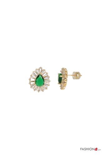 Brincos com strass - ph 1