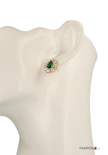 Brincos com strass - ph 3