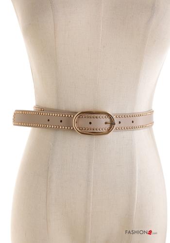 Cintura regolabile con borchie - ph 1