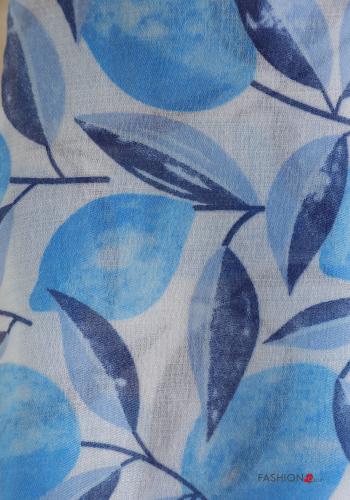 Leaf print Scarf - ph 4