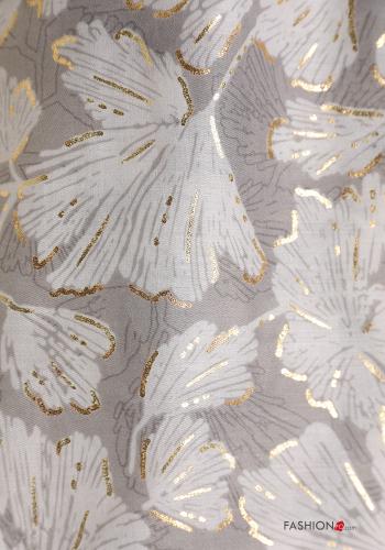 Blumenmuster Lurex Schal - ph 4