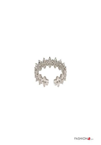 Anello con strass - ph 2