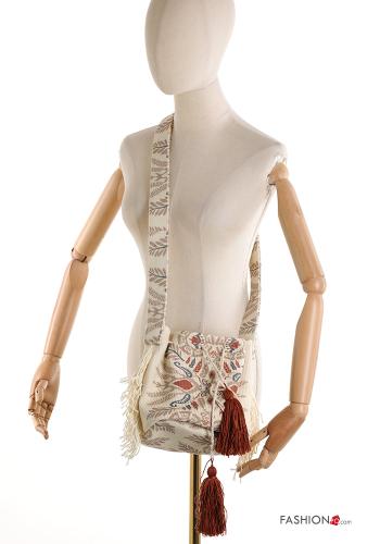 Cotton Shoulder bag with zip - ph 1