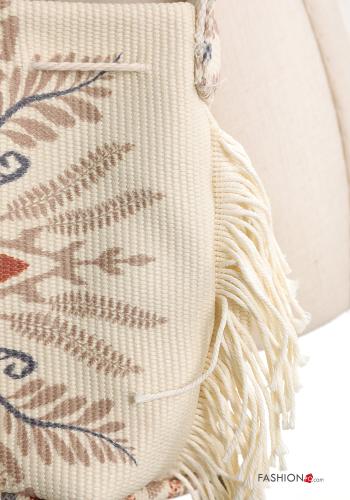 Cotton Shoulder bag with zip - ph 5