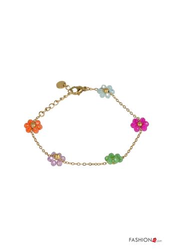 Floral adjustable Bracelet