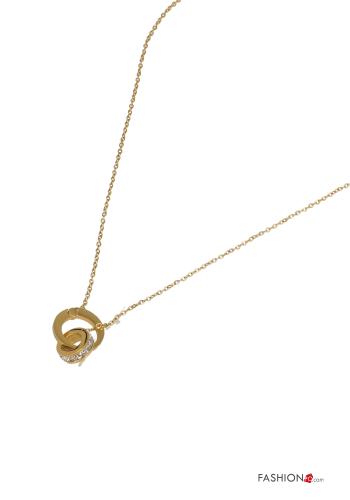Collana regolabile con strass - ph 2