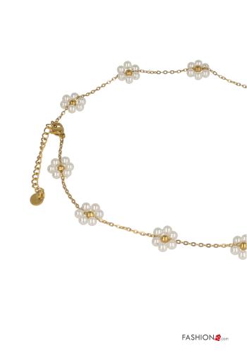 adjustable Necklace with pearls - ph 2