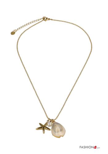 Collar ajustable con perlas - ph 1