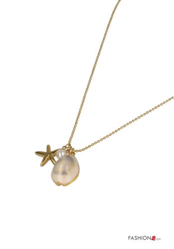 Collar ajustable con perlas - ph 2