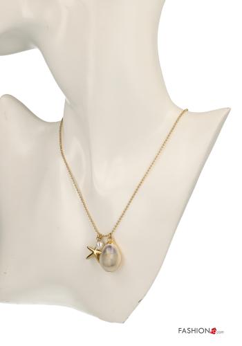 Collar ajustable con perlas - ph 3