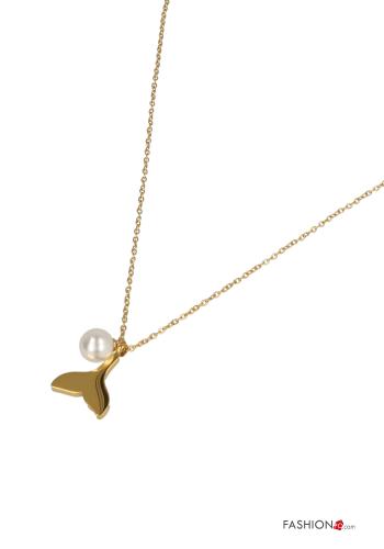 adjustable Necklace with pearls - ph 2