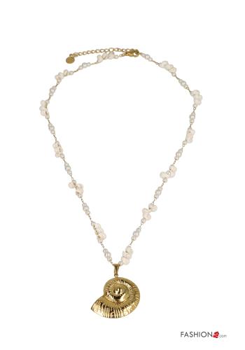 Collana regolabile Fantasia oggetti con perle - ph 1
