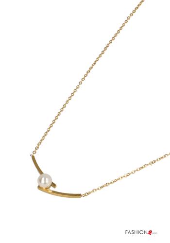 Collier ajustable avec des perles - ph 2