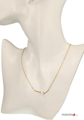 Collier ajustable avec des perles - ph 3