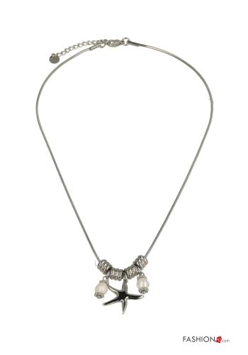 Collar ajustable con perlas - ph 1