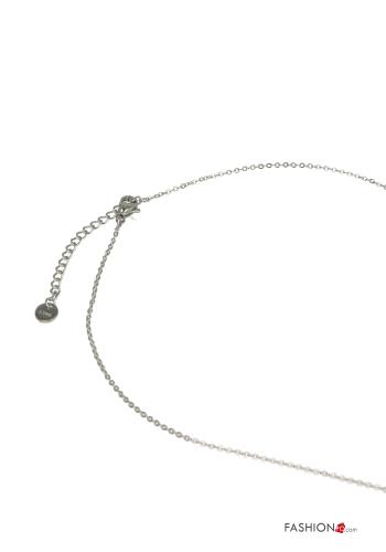 Collier ajustable Imprimé animal avec strass - ph 2