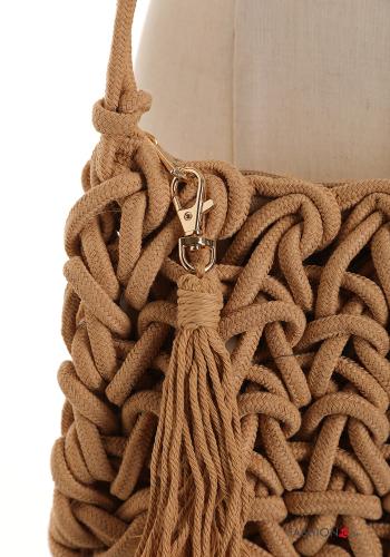 Borsa a mano con zip con fodera - ph 2