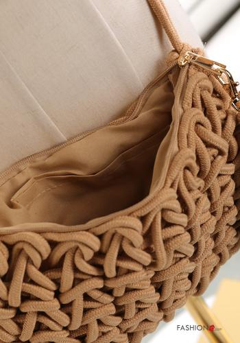Borsa a mano con zip con fodera - ph 4