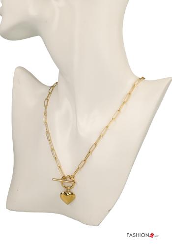 Collier motif coeur - ph 3