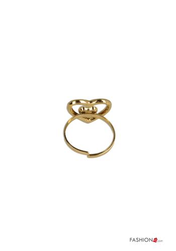 Anello regolabile Fantasia cuore - ph 2