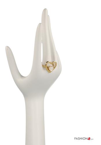 Anello regolabile Fantasia cuore - ph 3