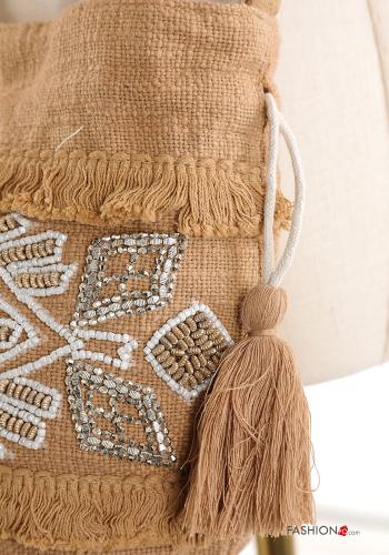 verstellbarer Strand Tasche mit Strasssteinen - ph 3