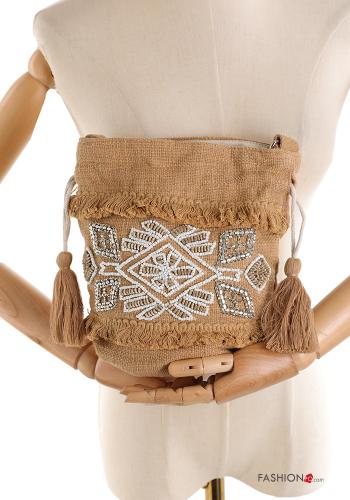 verstellbarer Strand Tasche mit Strasssteinen - ph 5