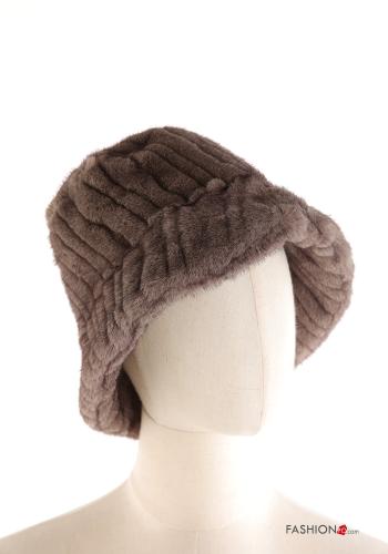 Cappello pelliccia sintetica