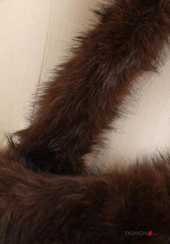 Borsa pelliccia sintetica con tracolla - ph 3