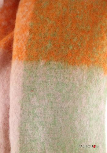 Sciarpa Fantasia quadrettata vichy con frange - ph 4