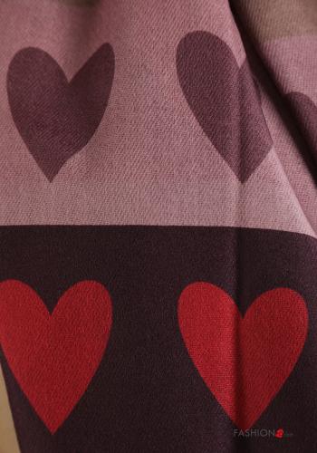 Sciarpa Fantasia cuore - ph 4