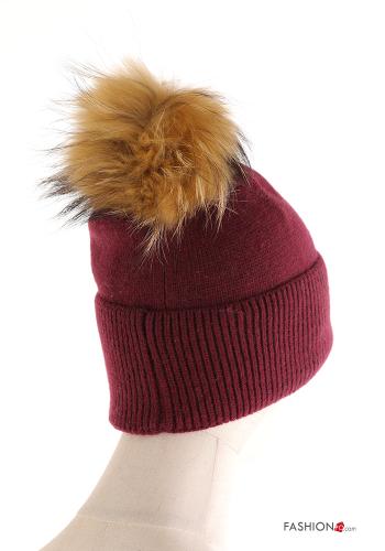 Cappello costine con pelliccia - ph 2