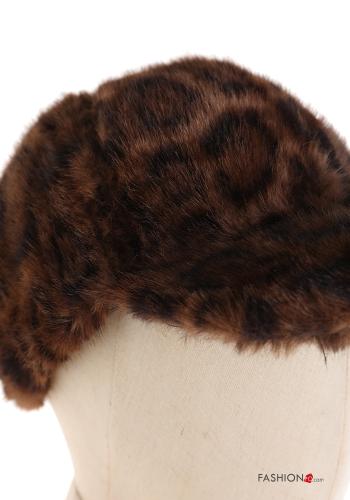 Cappello pelliccia sintetica Fantasia animalier - ph 2