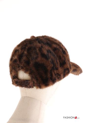 Cappello pelliccia sintetica Fantasia animalier - ph 3