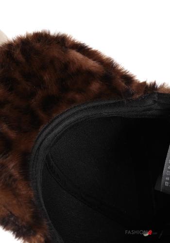 Cappello pelliccia sintetica Fantasia animalier - ph 4