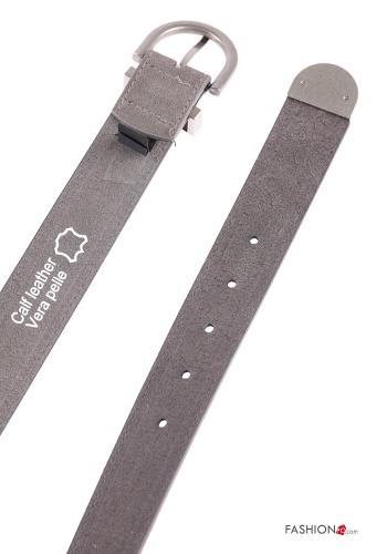 adjustable with buckle Genuine Leather Belt - ph 4