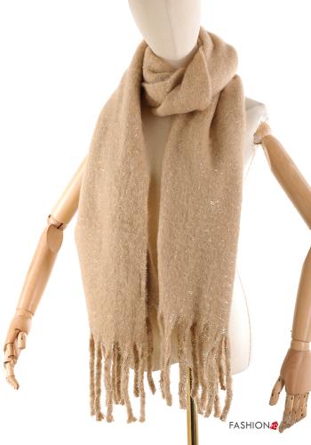 Scarf with fringe