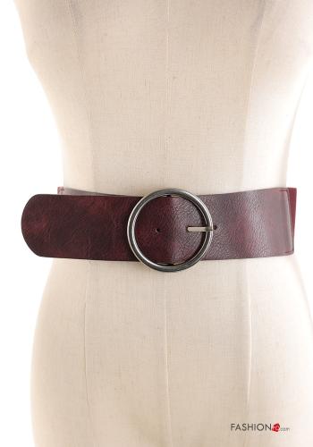 Ceinture ajustable avec boucle avec élastique