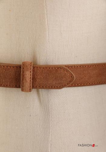 Ceinture en Cuir Véritable ajustable avec boucle - ph 3