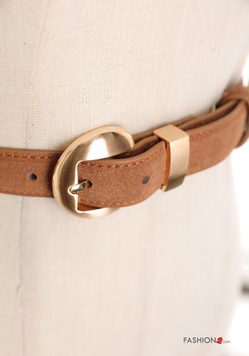 Ceinture en Cuir Véritable ajustable avec boucle - ph 4