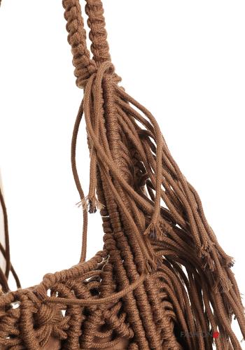 Strand Tasche aus Baumwolle mit Fransen - ph 3
