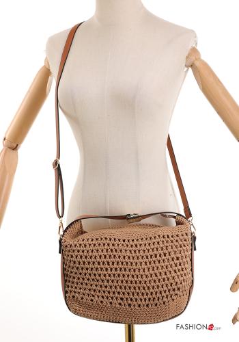 verstellbarer Tasche aus Baumwolle mit Schultergurt