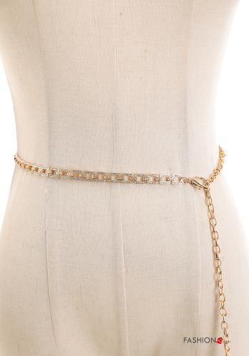 Ceinture ajustable avec strass - ph 1