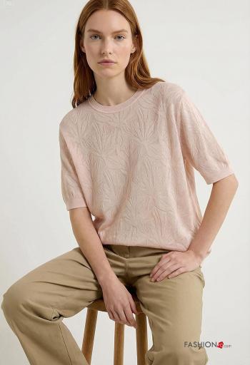 T-shirt de Mezcla de Lana