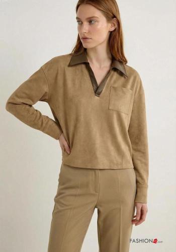 Camiseta de manga larga Estilo Informal